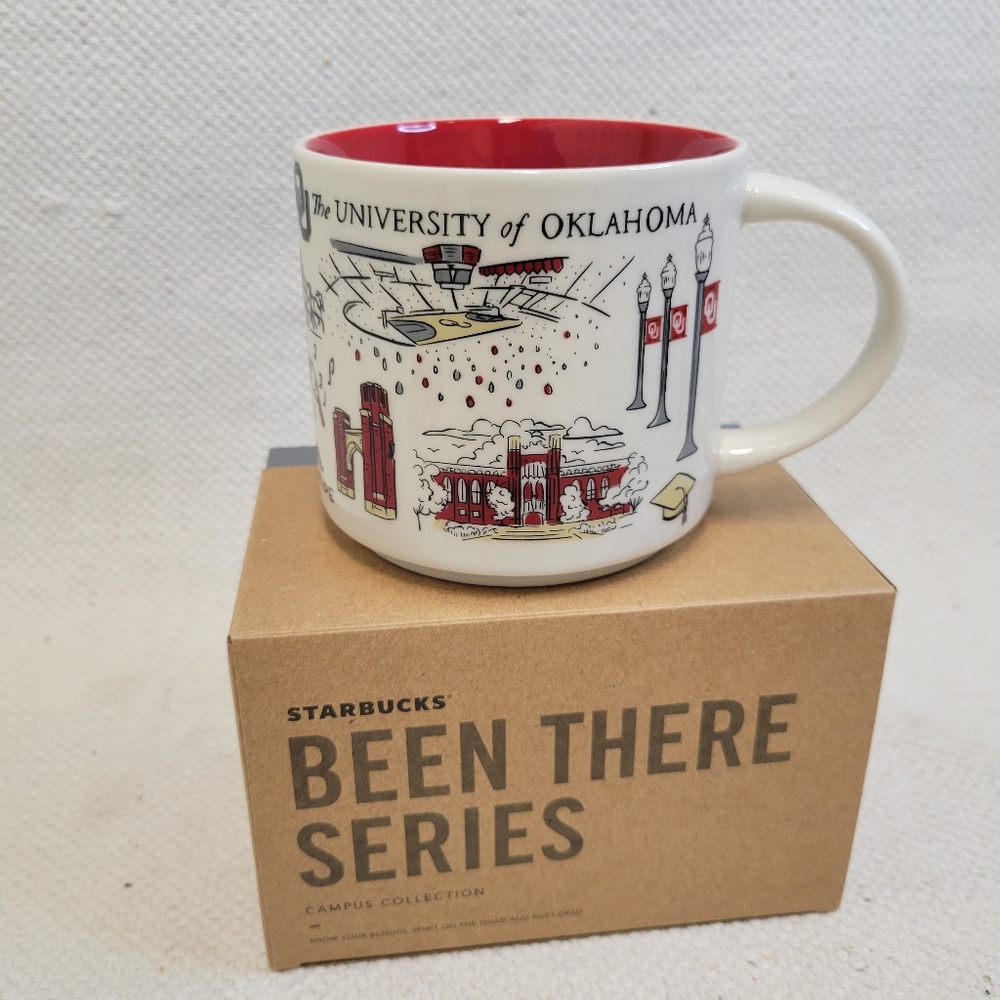 Starbucks OU Oklahoma University Sooners Campus Collection Been There Se…